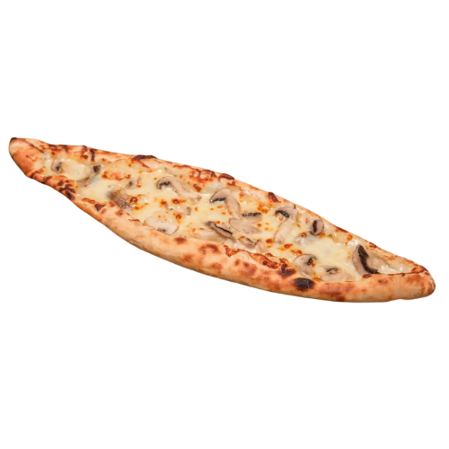 Kaşarlı Mantarlı Pide