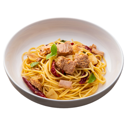 Ton Balıklı Spagetti